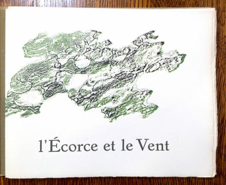 L'Écorce et le vent.. BEALU Marcel.