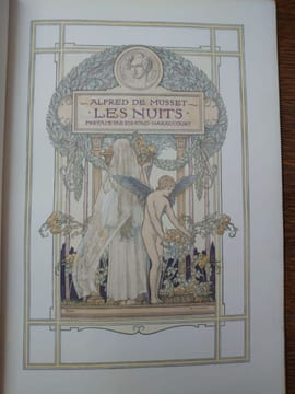 Les Nuits (La Nuit de Mai - La Nuit de Décembre - La Nuit d'Août - La Nuit d'Octobre). Avec les illustrations de Luc-Olivier Merson gravées par Ch. ...