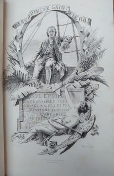Paul & Virginie. Précédé d'une étude sur les origines de Paul et Virginie, par S. Cambray. Eaux-fortes de Laguillermie. . BERNARDIN DE SAINT-PIERRE.