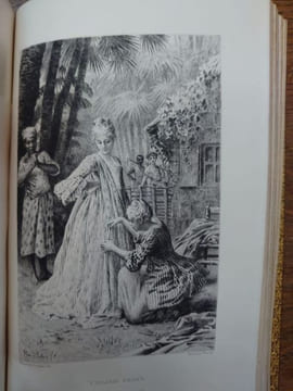 Paul & Virginie. Précédé d'une étude sur les origines de Paul et Virginie, par S. Cambray. Eaux-fortes de Laguillermie. . BERNARDIN DE SAINT-PIERRE.