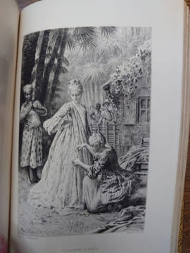 Paul & Virginie. Précédé d'une étude sur les origines de Paul et Virginie, par S. Cambray. Eaux-fortes de Laguillermie. . BERNARDIN DE SAINT-PIERRE.