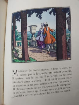 Alcindor ou suite à la Leçon d'amour dans un parc. Orné de 23 aquarelles de Pierre Brissaud.. BOYLESVE René. 