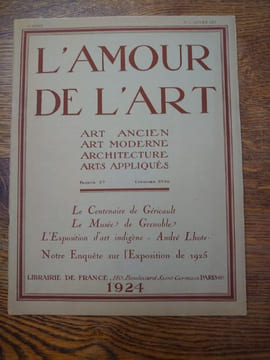 L'Amour de l'Art. Art ancien Art moderne Architecture Arts appliqués. . CEZANNE.
