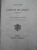Cartulaire de l'Abbaye de Redon en Bretagne.. COURSON, Aurélien de.