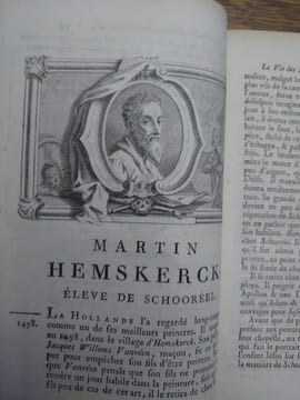 La vie des peintres flamands, allemands et hollandais avec des portraits, gravés en taille-douce, une indication de leurs principaux ouvrages et des ...