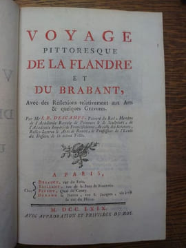 La vie des peintres flamands, allemands et hollandais avec des portraits, gravés en taille-douce, une indication de leurs principaux ouvrages et des ...
