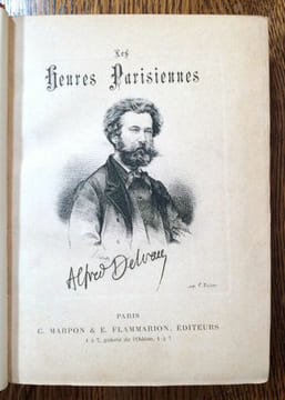 Les Heures parisiennes. 25 eaux-fortes d'Emile Bénassit.. DELVAU Alfred.