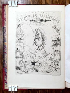 Les Heures parisiennes. 25 eaux-fortes d'Emile Bénassit.. DELVAU Alfred.