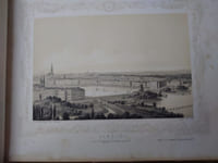 VOYAGES 1858. Allemagne, Suède, Russie, Suisse... 74 Lithographies.