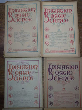 Initiation. Magie. Science. Numéros I, II, III, IV, V. Et numéro VIII. . DOM NEROMAN... 