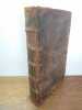 Historischer Bilder-Bibel Erster Theil, in sich haltend die Abbildung der Historien aller Patriarchen des Buchs Mose. Augsburg, Krauss, 1705. (Suivi ...