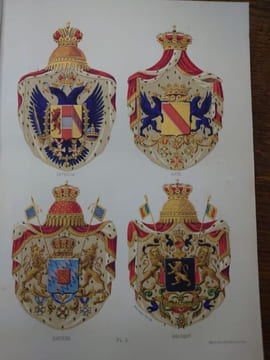 Armorial universel. Précédé d'un traité complet de la science du blason et suivi d'un supplément. . JOUFFROY D'ESCHAVANNES.
