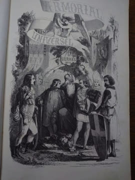 Armorial universel. Précédé d'un traité complet de la science du blason et suivi d'un supplément. . JOUFFROY D'ESCHAVANNES.