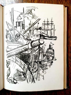 Notes prises d'une lucarne. Édition ornée de 11 dessins inédits d'André Lhote.. HELLENS Franz.
