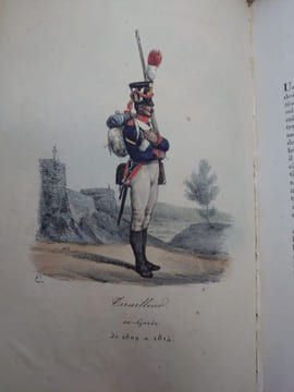 Collection des Uniformes des Armées françaises, de 1791 à 1814, Dessinés par H. Vernet et Eug. Lami. . VERNET Horace, LAMI Eugène.