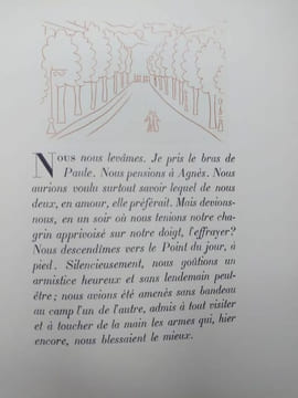 Les amis nouveaux. Nouvelle illustrée d'images dessinées et gravées sur cuivre par Jean Hugo. . PAUL MORAND.