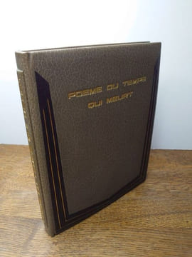 Poème du temps qui meurt. Avec vingt dessins originaux par Antoine Bourdelle, gravés sur bois par J.-L. Perrichon. . ANDRE SUARES.