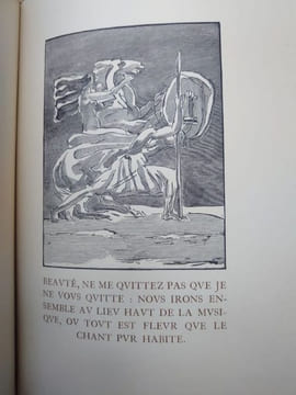 Poème du temps qui meurt. Avec vingt dessins originaux par Antoine Bourdelle, gravés sur bois par J.-L. Perrichon. . ANDRE SUARES.