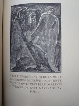 Poème du temps qui meurt. Avec vingt dessins originaux par Antoine Bourdelle, gravés sur bois par J.-L. Perrichon. . ANDRE SUARES.