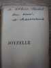 Joyzelle. Pièce en cinq actes. Envoi et lettre de l'auteur à Albert Mockel. . MAURICE MAETERLINCK. 