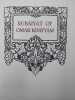 Rubaiyat. Translated into English by Edward Fitzgerald. with decoration by William G. Easton. . OMAR KAHAYYAM. 