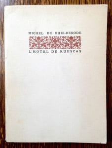 L'Hôtel de Ruescas. Nouvelle ornée de quatre compositions de Jacques Gorus.