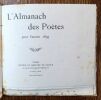L'Almanach des Poètes..  COLLECTIF.