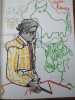 Taureaux pour Pedres, Curro Romero, el Cordobes. Lithographies de Jean Cocteau. . JEAN-MARIE MAGNAN. JEAN COCTEAU. 
