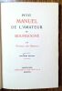 Petit manuel de l'amateur de Bourgogne..  DES OMBIAUX Maurice.
