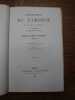 Explorations du Zamb&egrave;se et de ses affluents et d&eacute;couverte des lacs Chiroua et Nyassa par David et Charles Livingstone 1858-1864. Ouvrage traduit de ...