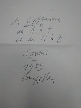 "Ma chambre de la rue Krutenau en satellite", "103 aquarelles" "Le pont des travailleurs en rouge et vert" 15 avril - 2 juillet 1989 les musées de la ...