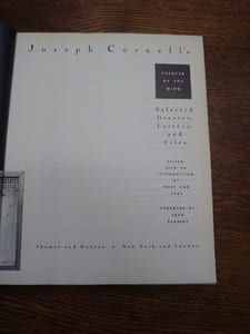 Theater of the mind. Selected Diaries, Letters and Files. With an introduction by Mary Ann Caws. 