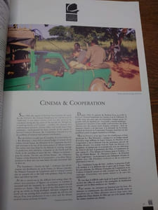 Revue Noire. Numéro 8. Spécial cinéma. Guinée Bissau. Anthologie de la création contemporaine d'Afrique noire et de sa diaspora. 