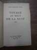 Voyage au bout de la nuit. . LOUIS-FERDINAND CELINE. 