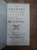Les chartes nouvelles du pays et comt&eacute; de Hainau. . MARTIN FORTIUS. 