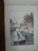 Deux recueils originaux manuscrits : un recueil d'aquarelles et un recueils de textes (chansons et romances). . JEAN ANTOINE VANDEN BROECK. 
