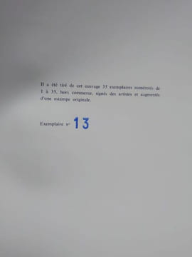 Exposition. Dessins, gravures, collages, illustrations. Musée communal d'Herstal du 23 janvier au 16 février 1976. Estampe originale signée d'André ...