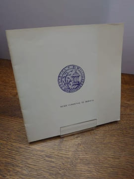 Exposition. Dessins, gravures, collages, illustrations. Musée communal d'Herstal du 23 janvier au 16 février 1976. Estampe originale signée d'André ...