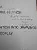 &Eacute;bauche d'une erreur. Et : Translation into Drawings by L. Alcopley. . MICHEL SEUPHOR. 