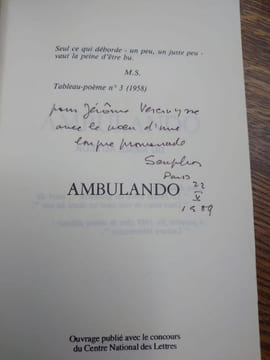 Ambulando. . MICHEL SEUPHOR.