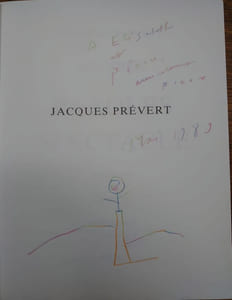 Oeuvres. I : Paroles. Spectacle. II : La pluie et le beau temps. Fatras. III : Histoires. Choses et autres. IV : Soleil de nuit. Aquarelles de Folon.