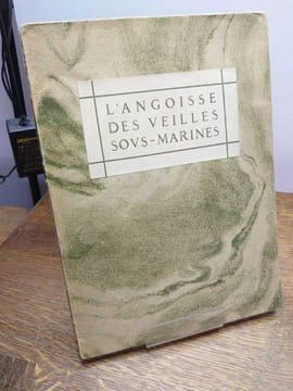L'Angoisse des veilles sous-marines. Préface de André Suarès. Bois de l'auteur. . MAURICE GUIERRE.
