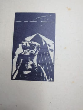 L'Angoisse des veilles sous-marines. Préface de André Suarès. Bois de l'auteur. . MAURICE GUIERRE.