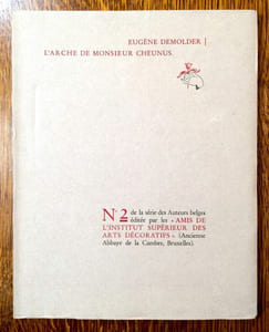 L'Arche de Monsieur Cheunus.