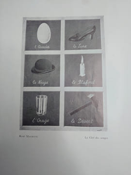 E.L.T. MESENS présente trois peintres surréalistes. René Magritte, Man Ray, Yves Tanguy. . RENE MAGRITTE, MAN RAY, YVES TANGUY.