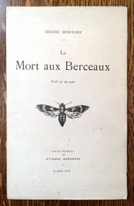 La Mort aux berceaux. Noël en un acte. Orné de cinq dessins par Etienne Morannes.