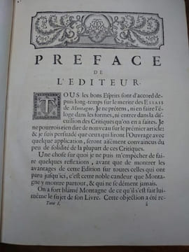 Les essais de Michel de Montaigne. Donnez sur les plus anciennes et les plus correctes editions : Augmentez de plusieurs Lettres de l'Auteur ; & où ...