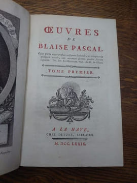 Oeuvres.. PASCAL Blaise.