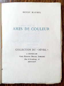 Ames de couleur.