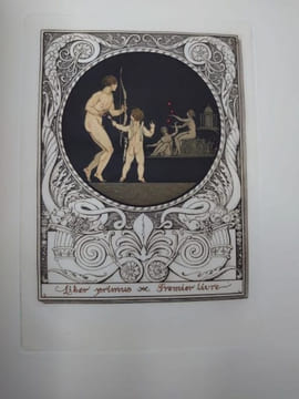 L'Art d'aimer. Traduction nouvelle de Pierre Lièvre. Un titre, quatre frontispices, dix-huit compositions en couleurs gravés à l'eau-forte et quelques ...